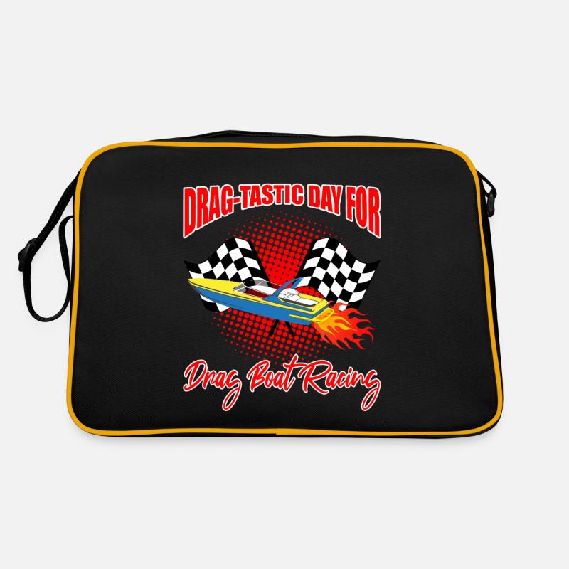 Conception de bateaux de dragster pour les plaisanciers de course Sac Retro