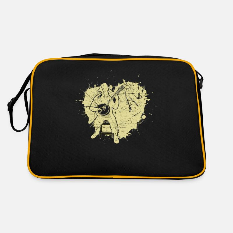 Banjo Banjo player Banjoist Retro Bag