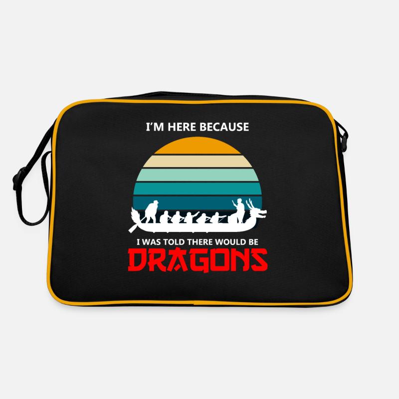 Festival de course de bateaux-dragons pour bateau-dragon Sac Retro