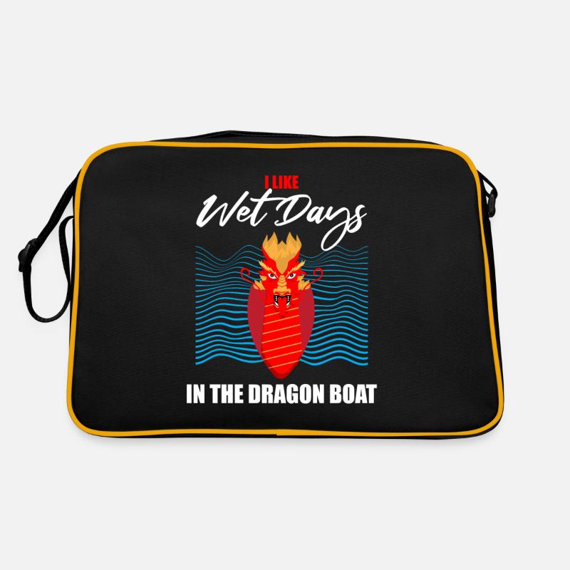 Dragon Boat Paddle pour le Festival de course de bateaux-dragons Sac Retro