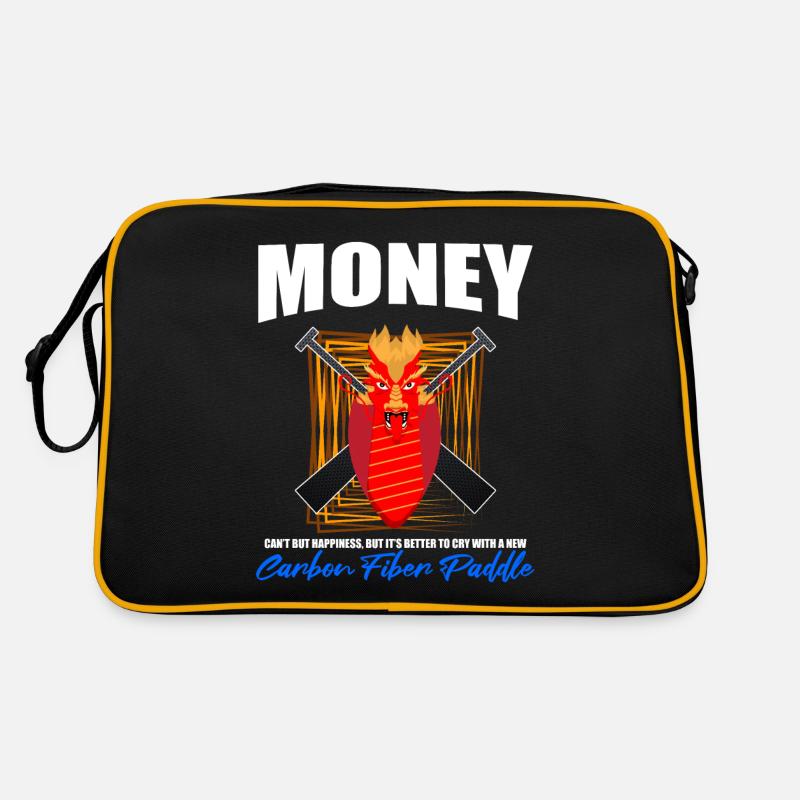 Dragon boating theme for dragon boat paddling Retro Bag