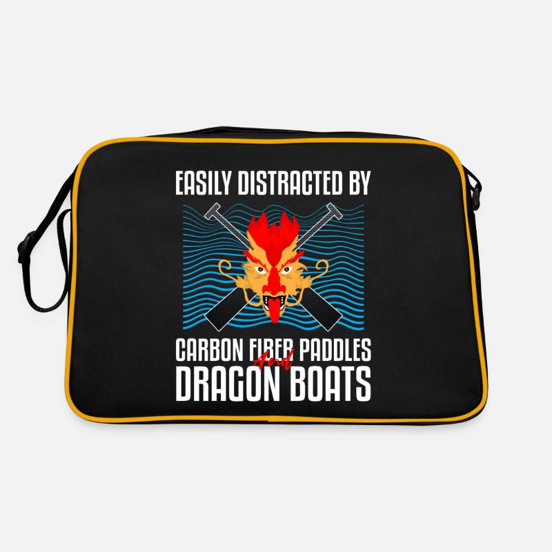 Entraîneur de bateaux-dragons pour les courses de bateaux chinois Sac Retro