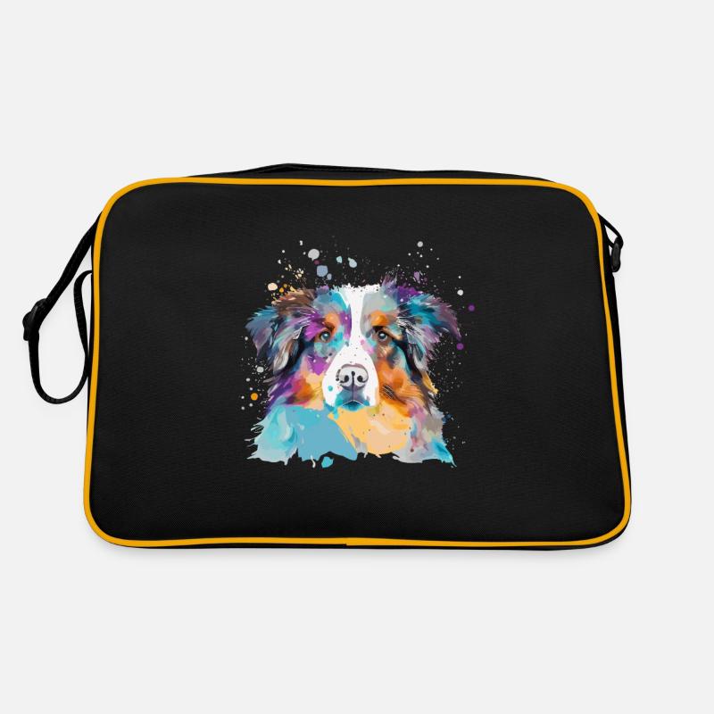 Maître maîtresse des chiens de berger australiens Sac Retro