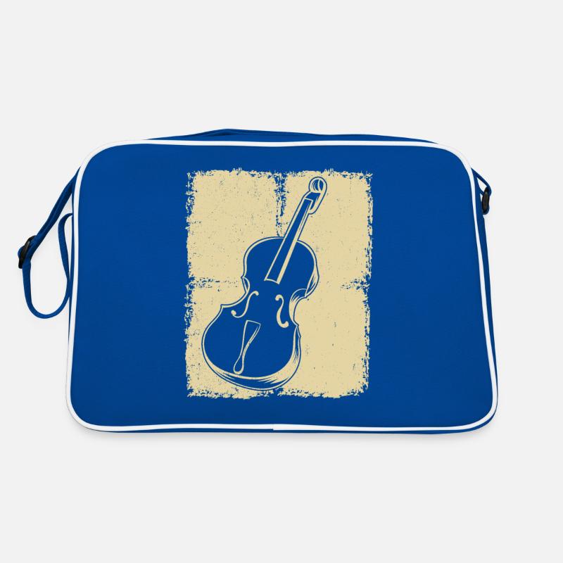 Cello cello player cellist Retro Bag