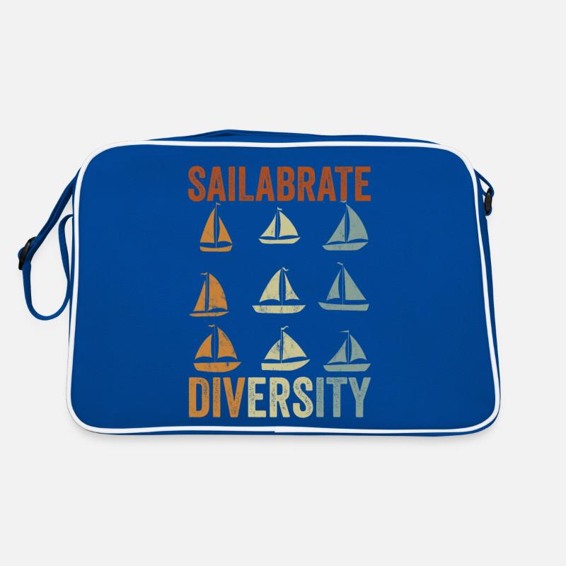 Funny sailboat saying for the boat captain Retro Bag