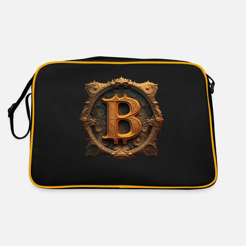 Bitcoin Design for BTC Fans Retro Bag
