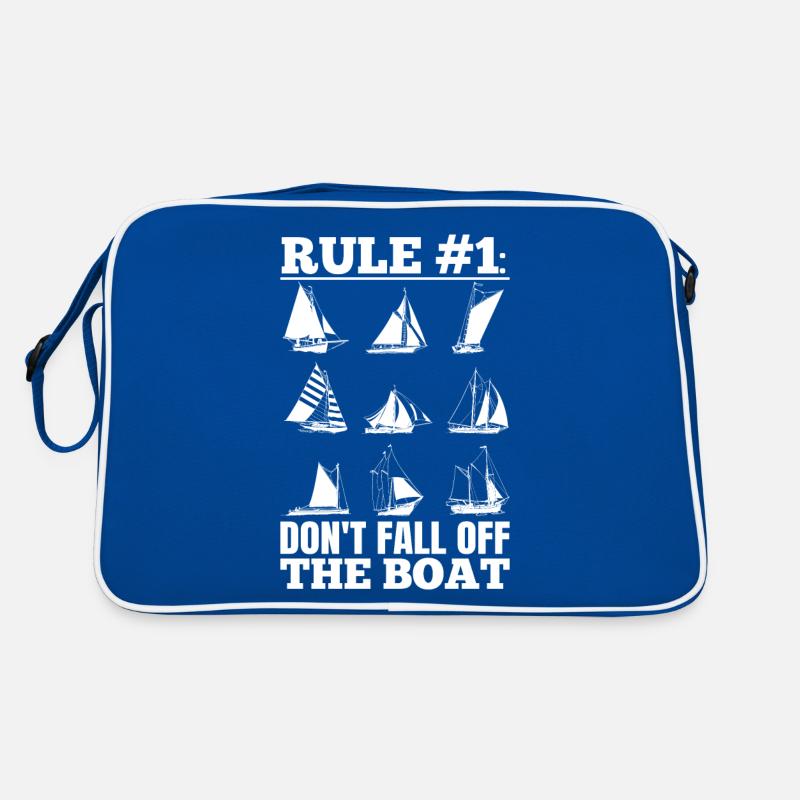 Funny sailboat saying for the boat captain Retro Bag