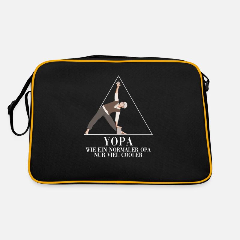 Yopa Wie Ein Normaler Opa Nur Viel Cooler Retro Tasche