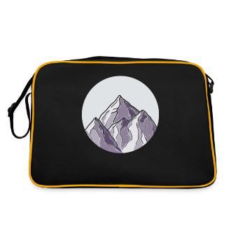 Hiking Trekking Mountain Hiking Hikers Hiking - Retro Bag - black/gold - Back