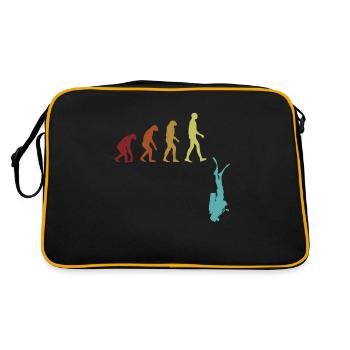 Masque de plongée sous-marine Evolution - Sac Retro - noir/or - Dos