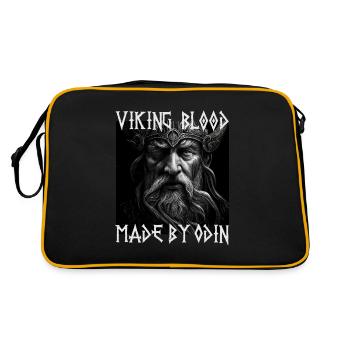 Sang viking fabriqué par Odin Viking Culture - Sac Retro - noir/or - Dos