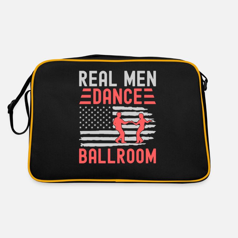 Real Men Dancing Partner Dance Couple Dance Retro Bag