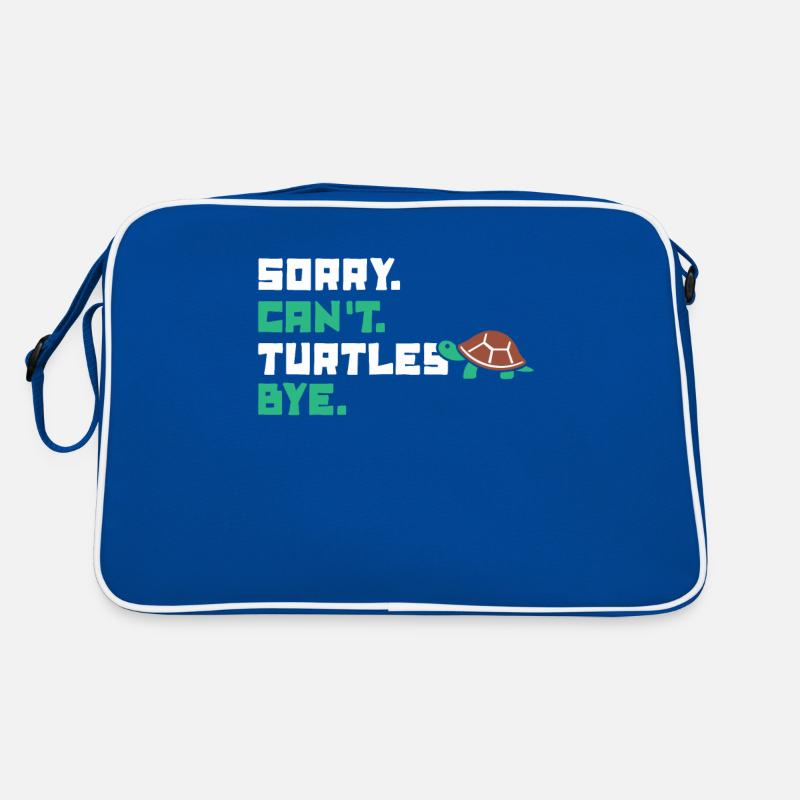 Désolé, les tortues ne peuvent pas bye tortoise Sac Retro