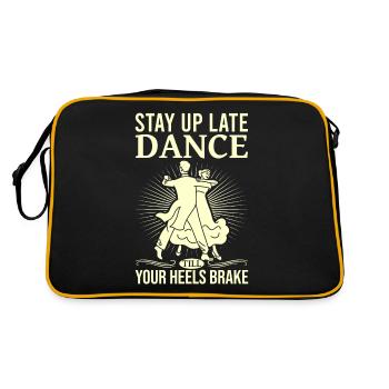 Formation en danse Ballroom Danse de couple - Sac Retro - noir/or - Dos