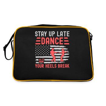 Formation en danse Ballroom Danse de couple - Sac Retro - noir/or - Dos