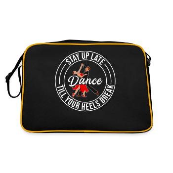 Formation en danse Ballroom Danse de couple - Sac Retro - noir/or - Dos