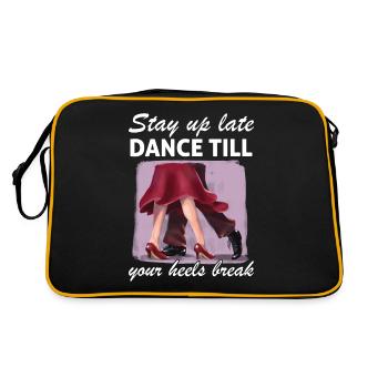 Formation en danse Ballroom Danse de couple - Sac Retro - noir/or - Dos