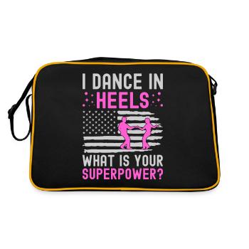 Formation en danse Ballroom Danse de couple - Sac Retro - noir/or - Dos