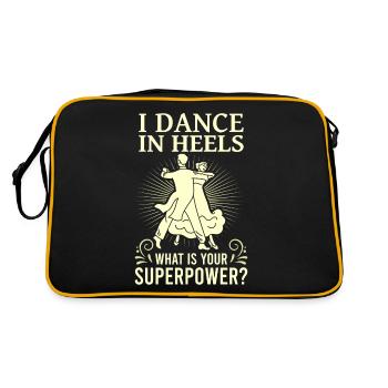 Formation en danse Ballroom Danse de couple - Sac Retro - noir/or - Dos