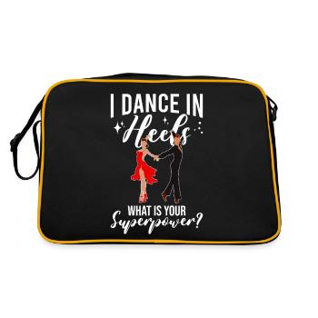 Formation en danse Ballroom Danse de couple - Sac Retro - noir/or - Dos