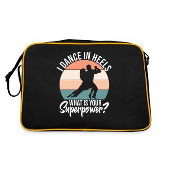 Formation en danse Ballroom Danse de couple - Sac Retro - noir/or - Dos