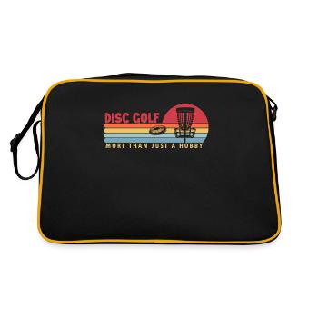 Disc Golf plus qu’un lecteur de disc golfeur de loisir - Sac Retro - noir/or - Dos
