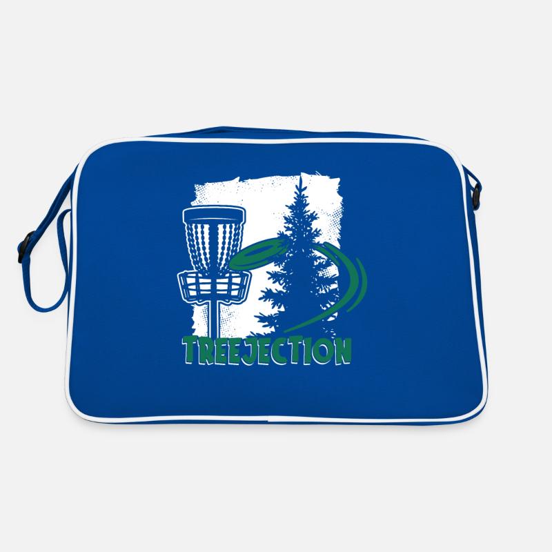 Treejection Korb Scheibe Disc Golfer Frisbee Golf Retro Tasche