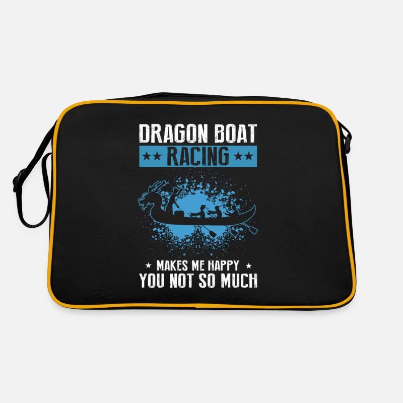 Festival chinois de course de bateaux-dragons Sac Retro