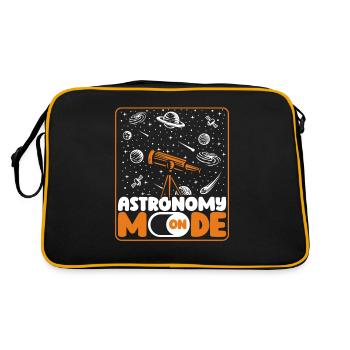 Mode Astronomie Sur Astronomie Photographe Cosmologiste - Sac Retro - noir/or - Dos