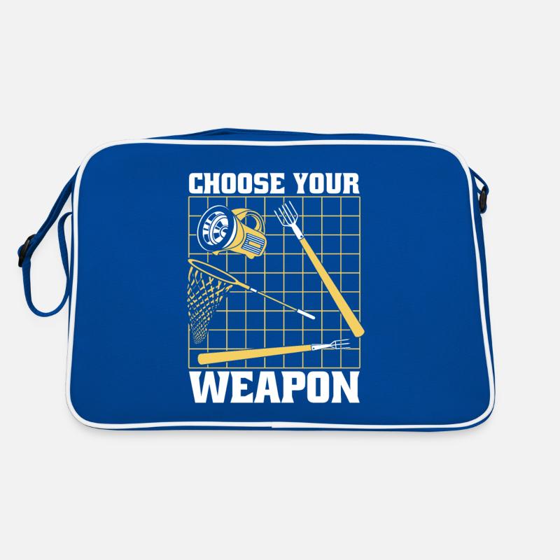 Choose Your Weapon Tadpole Tree Frog Toad Retro Bag