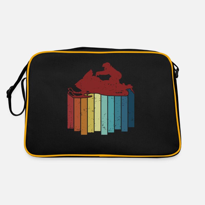 Retro Snowmobile Snowmobile Snowmobile Snow Motorcycle Retro Bag