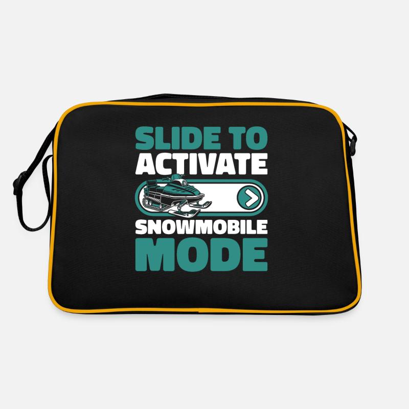 Glisser pour activer le mode motoneige Motoneiges Sac Retro