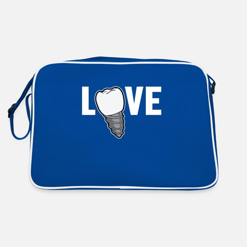 Love Laboratoire dentaire Laboratoire dentaire Technicien dentaire Sac Retro
