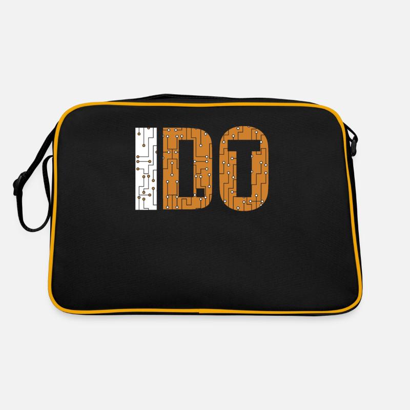 I Do It IT Operations Computer Scientist Admin Retro Bag