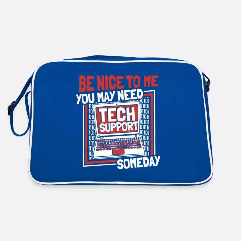 You May Need Tech Support Someday Computer Scientist Retro Bag
