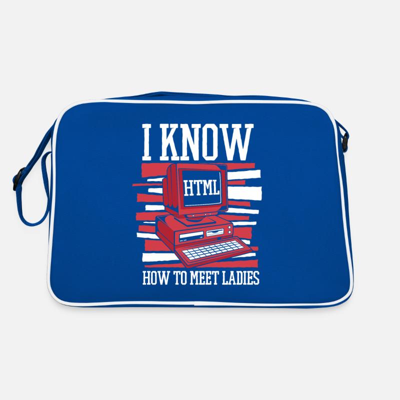 Je sais chaud pour rencontrer des dames Developer Coder Sac Retro