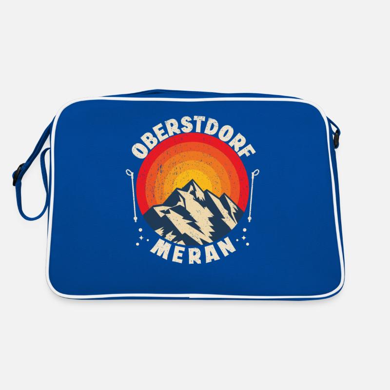 Alpenüberquerung Oberstdorf Meran E5 Fernwanderweg Retro Tasche