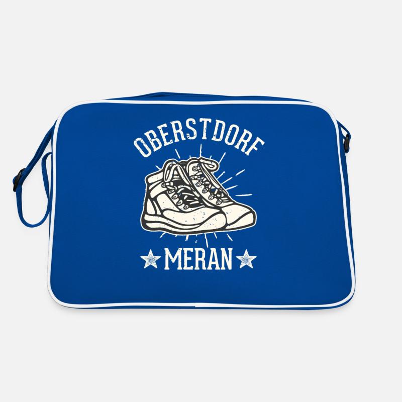 Alpenüberquerung Oberstdorf Meran E5 Fernwanderweg Retro Tasche