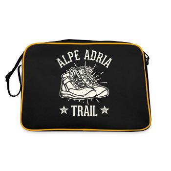 Traversée des Alpes Alpe Adria Trail Ferwanderweg - Sac Retro - noir/or - Dos