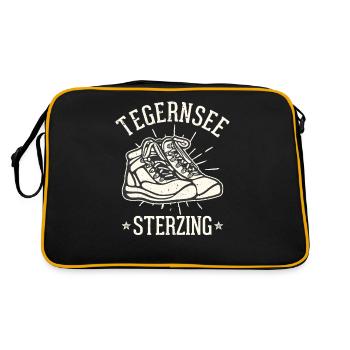 Traversée des Alpes Tegernsee Sterzing - Sac Retro - noir/or - Dos