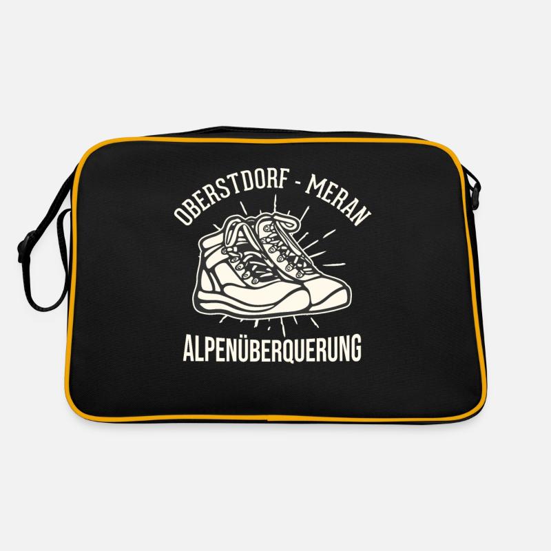 Traversée des Alpes Sentier de randonnée longue distance Oberstdorf Merano E5 Sac Retro