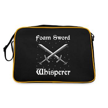 Jeu de rôle en direct pour PNJ et jeu de rôle RPG - Sac Retro - noir/or - Dos