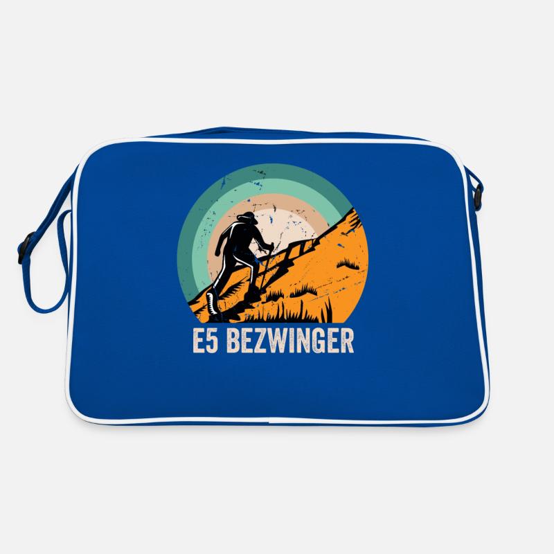 Alpenüberquerung Oberstdorf Meran E5 Fernwanderweg Retro Tasche