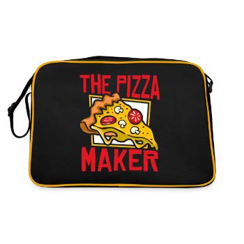 The Pizza Maker Pizza Pizza Tray Pizza Oven - Retro Bag - black/gold - Back