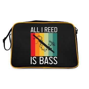 Orchestra and woodwind instrument - Retro Bag - black/gold - Back