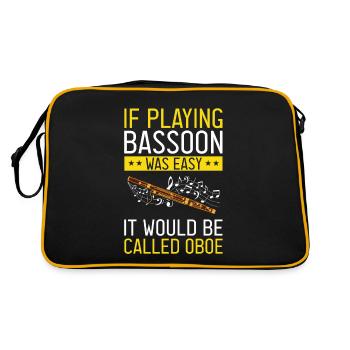 Orchestra and woodwind instrument - Retro Bag - black/gold - Back