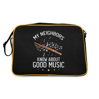 Orchestra and woodwind instrument - Retro Bag - black/gold - Back