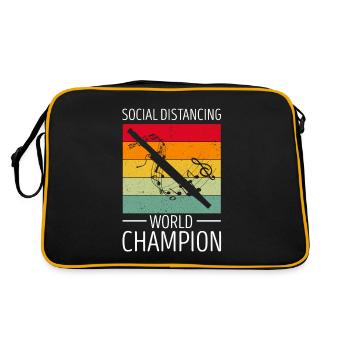 Bassoon for bassoon reed and bassoonist - Retro Bag - black/gold - Back