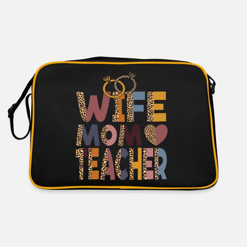 Mama Ehefrau Lehrerin Muttertag Beste Mutter aller Zeiten Retro Tasche