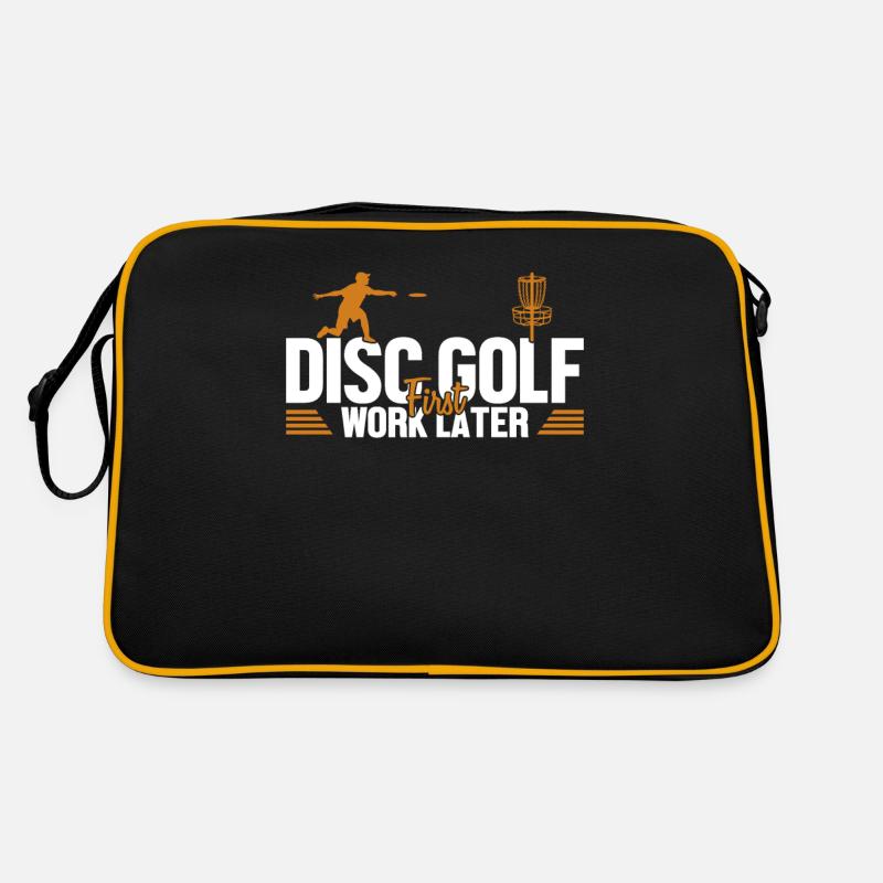 Disc Golf Premier travail Plus tard Panier Disque Disque Sac Retro